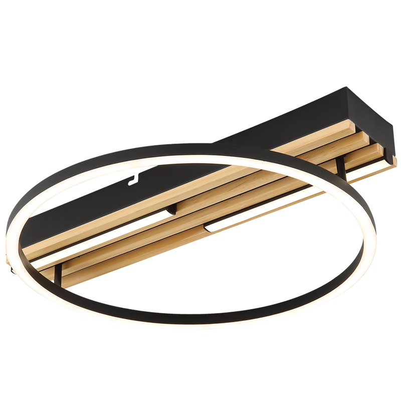 Frame Black Rectangular CCT LED Ceiling Light