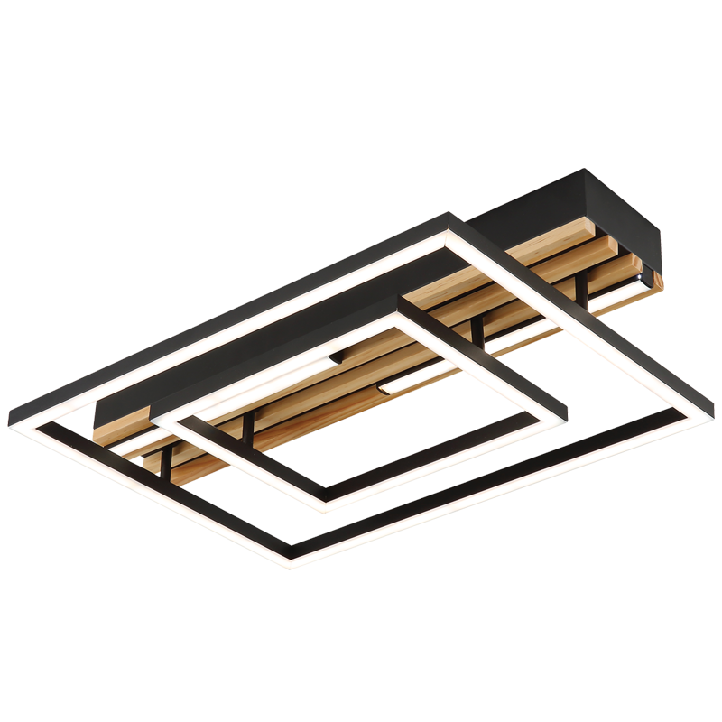 Frame Black Slim CCT LED Ceiling Light