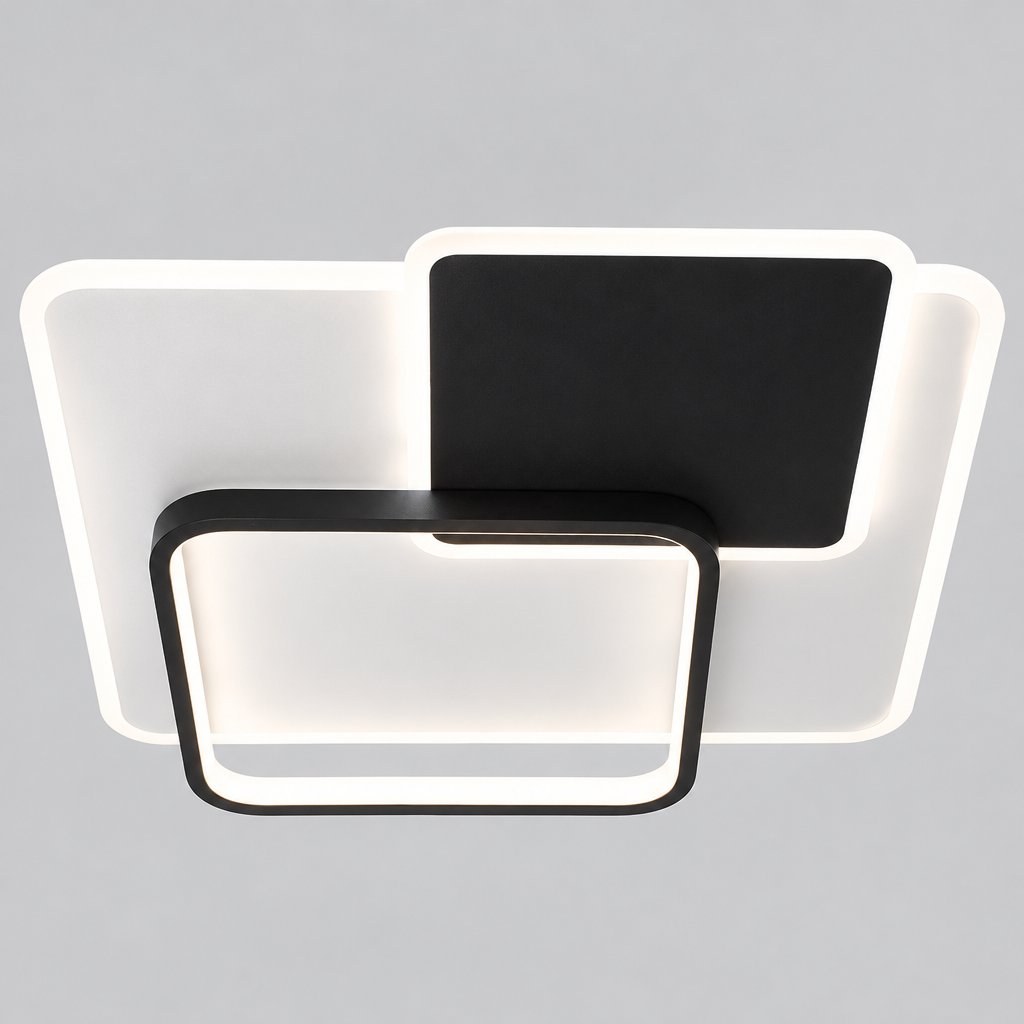 Contour Black & White CCT LED Ceiling Light