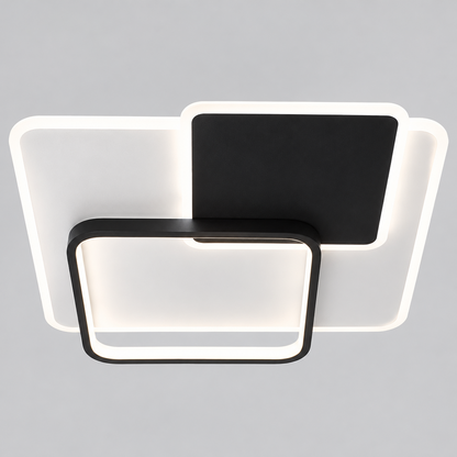Contour Black & White CCT LED Ceiling Light