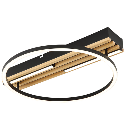 Frame Black Rectangular CCT LED Ceiling Light