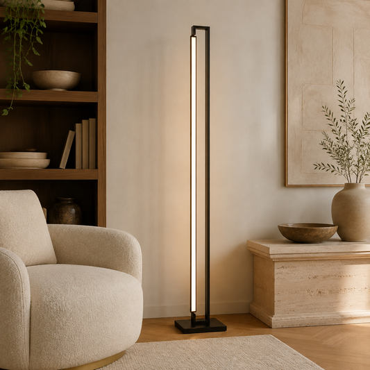 Axiom Moveable-Arm LED Floor Lamp
