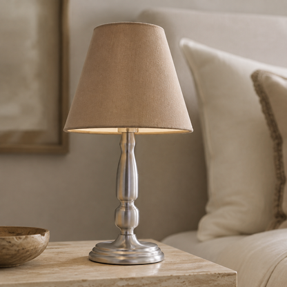Haven Beige Fabric Table Lamp