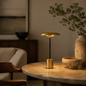 Solis Gold CCT Sculptural LED Table Lamp