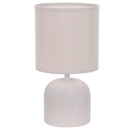 Rhea Ribbed Ceramic Table Lamp